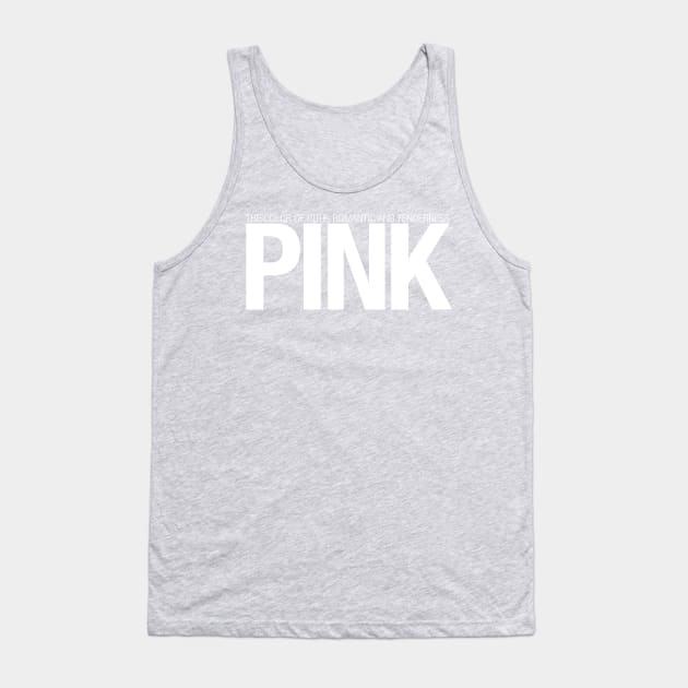 PINK feeling Tank Top by RedSheep